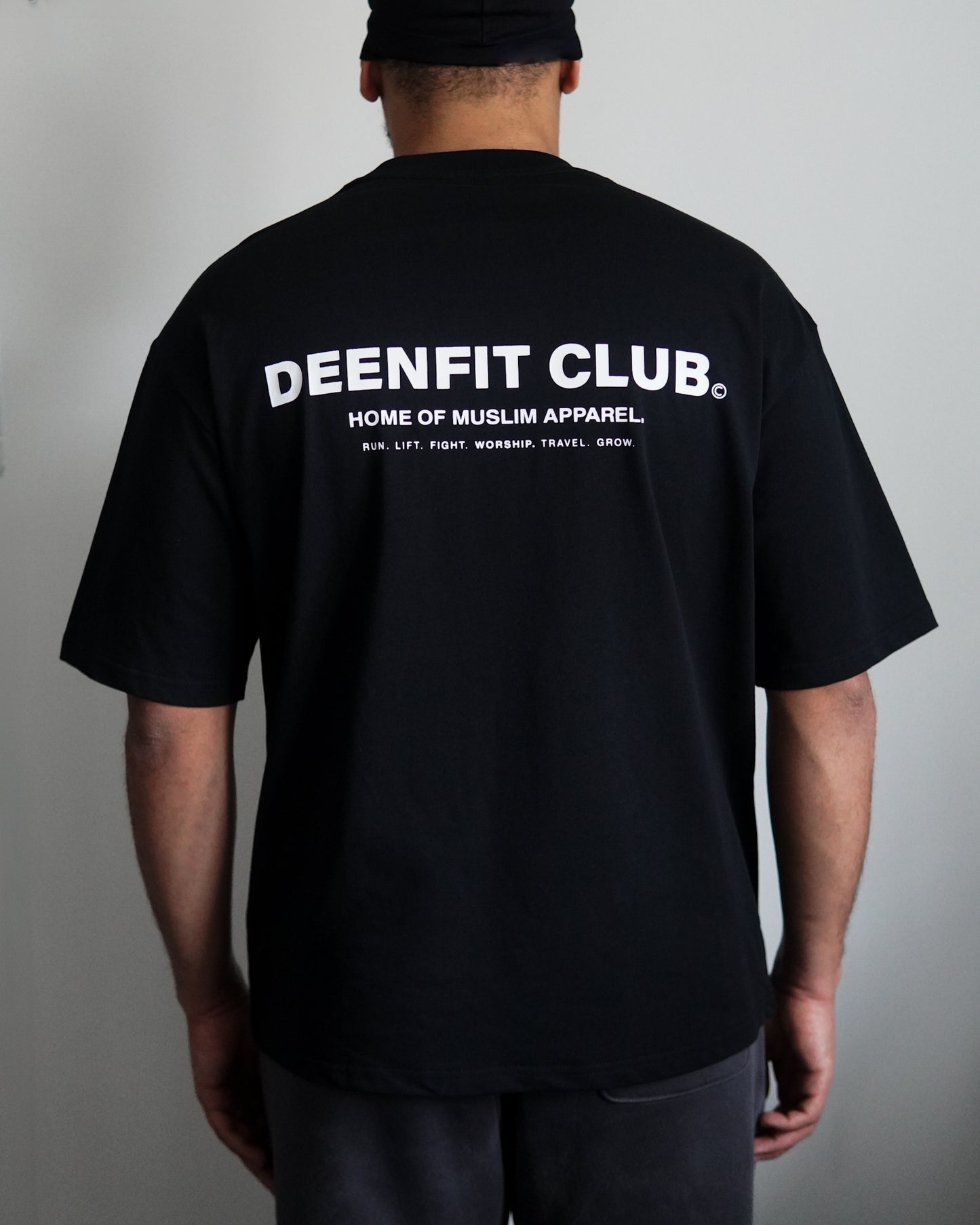 DeenFit Club Oversized Tee