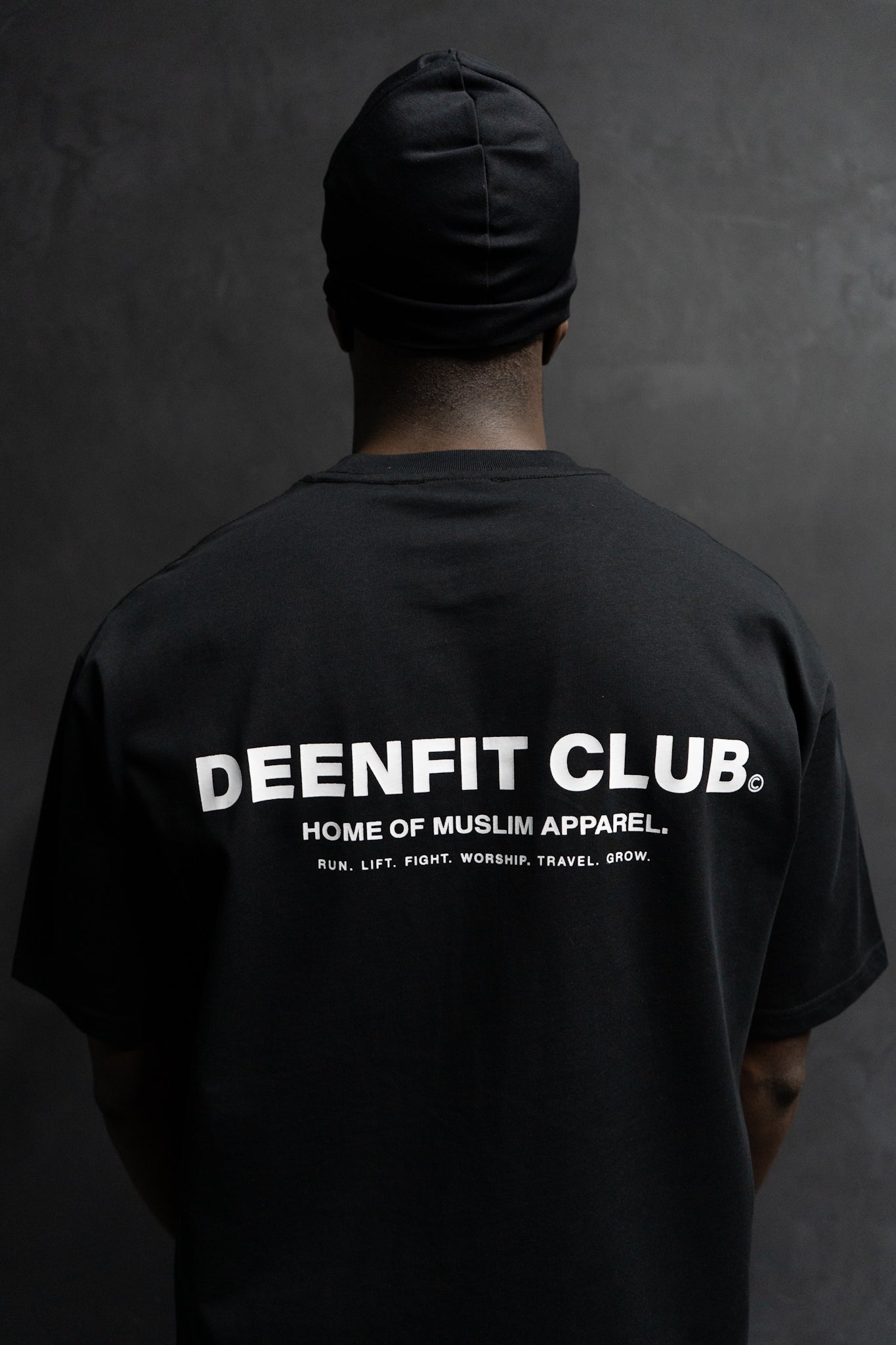 DeenFit Club Oversized Tee