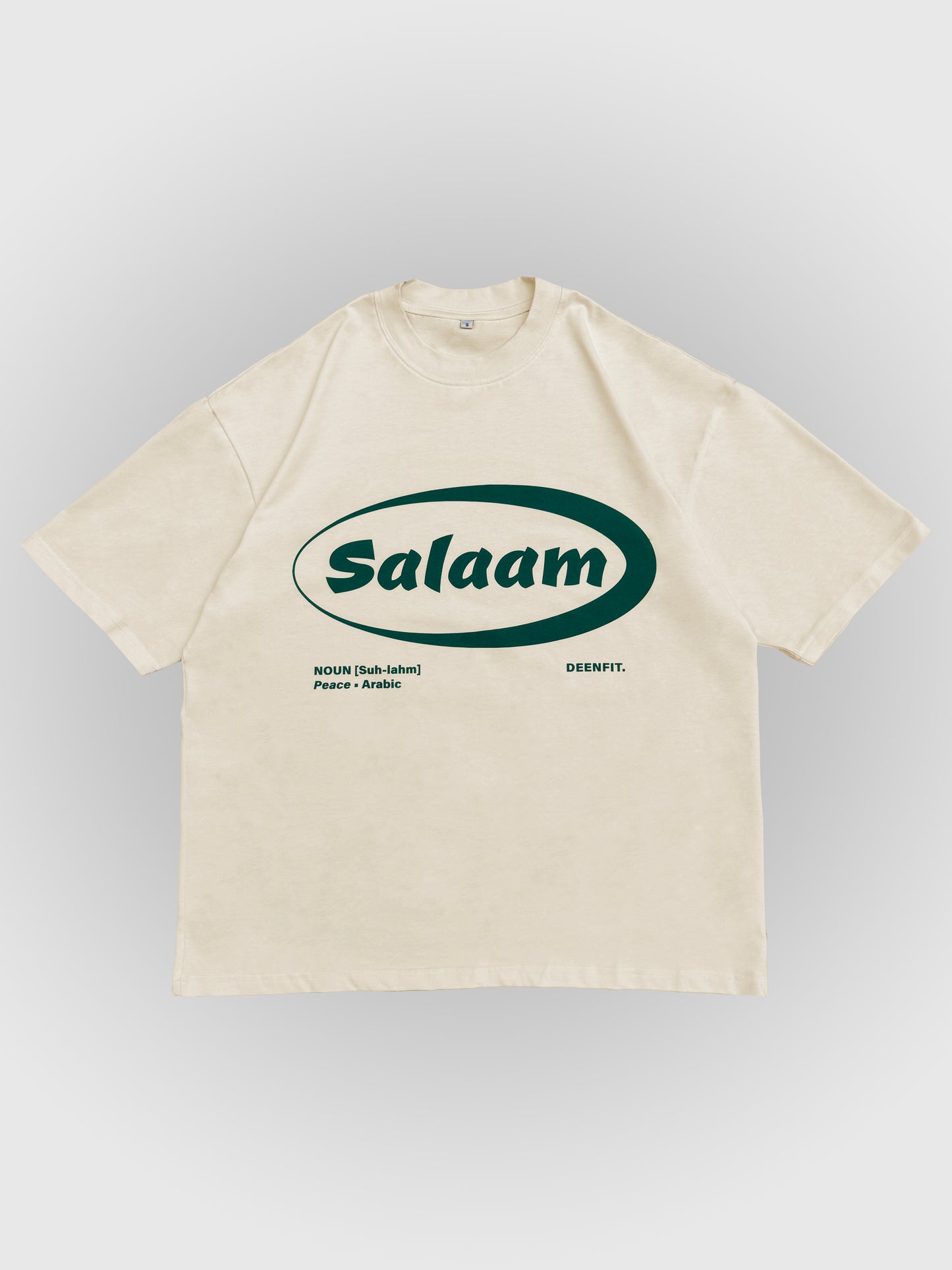 SALAAM OVERSIZED T-SHIRT - SEASHELL ECRU