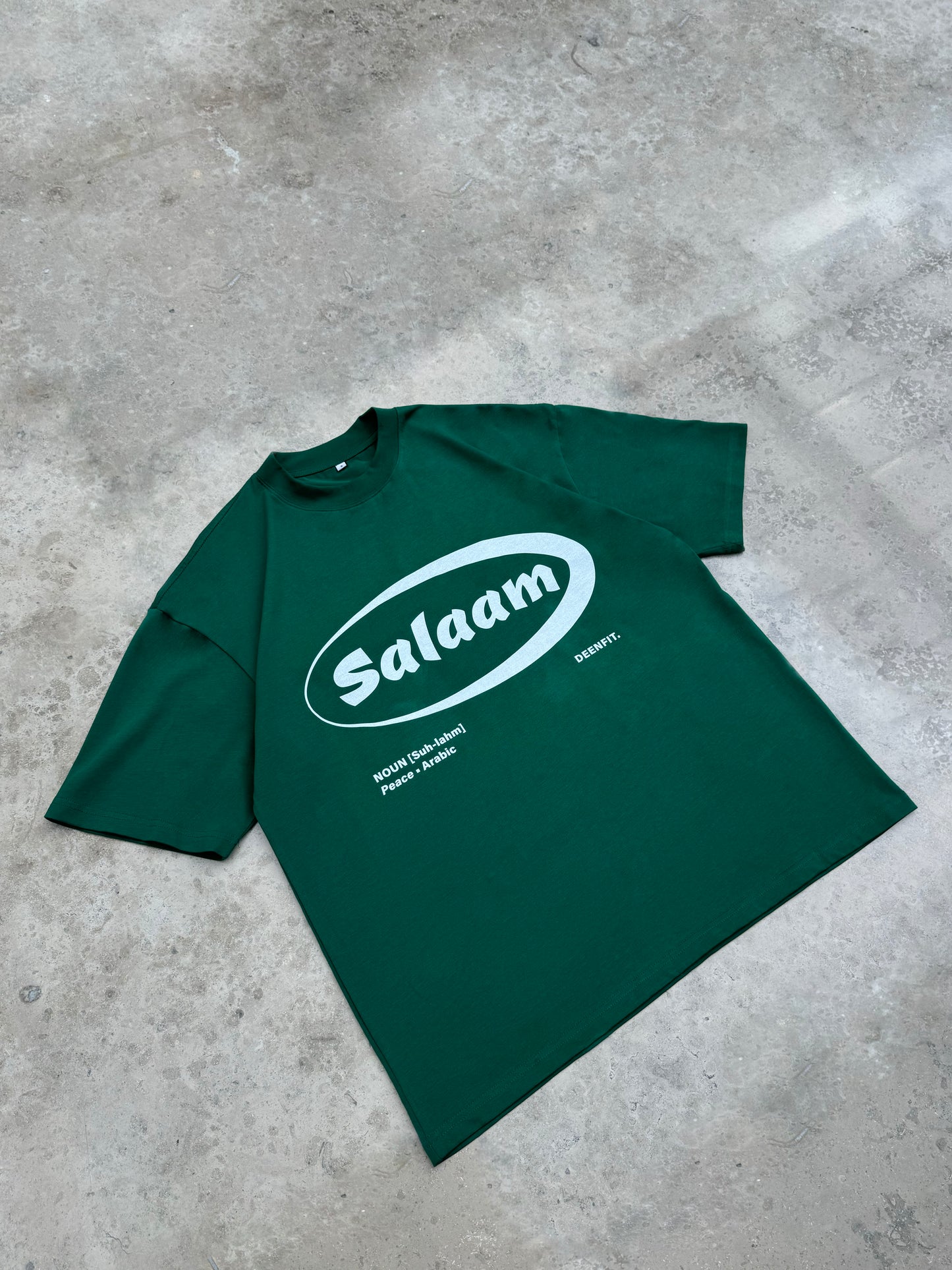 SALAAM OVERSIZED TSHIRT - FOREST GREEN